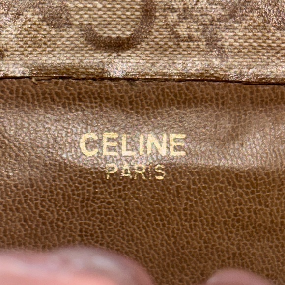 Celine cosmetic pouch Velcro and zip Brown Monogram Laptop Sleeve - Picture 11 of 11
